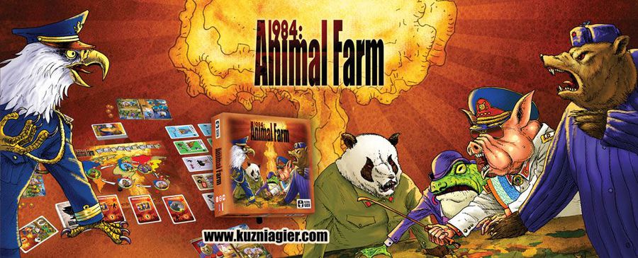 1984: Animal Farm บอร์ดเกมจากหนังสือการเมืองที่แนะนำโดย นายกตู่